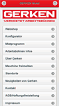 Mobile Screenshot of gerken-arbeitsbuehnen.de
